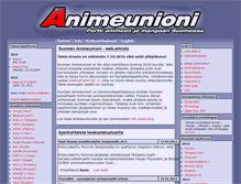 Tablet Screenshot of animeunioni.org
